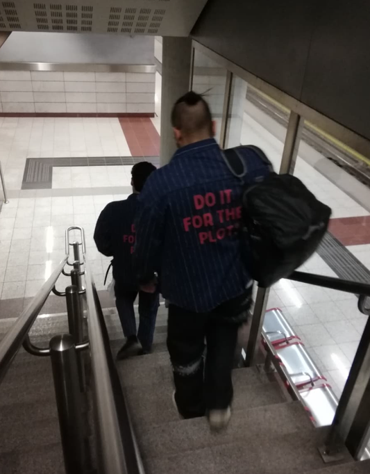 Do It For The Plot Denim Jacket