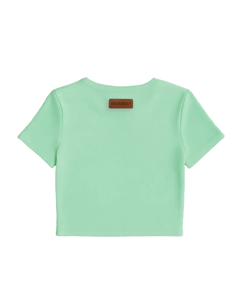 Mint Crop-Top