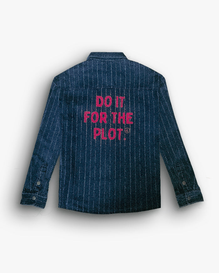 Do It For The Plot Denim Jacket