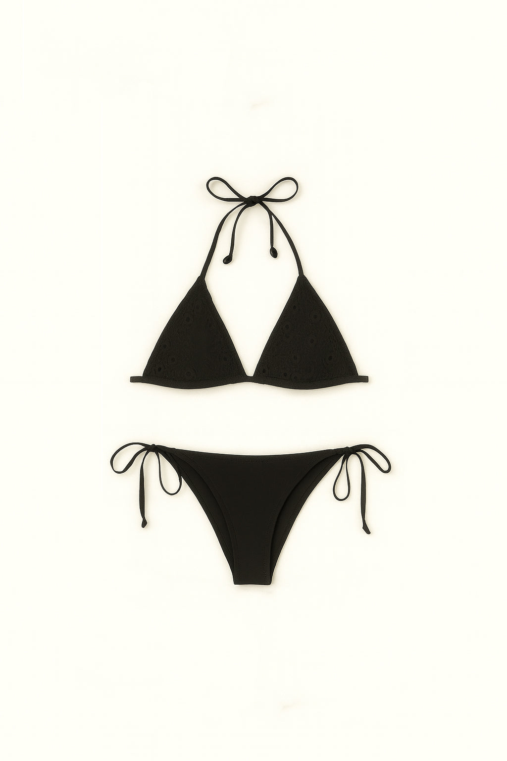 Women's Swimsuit Set Deep Black